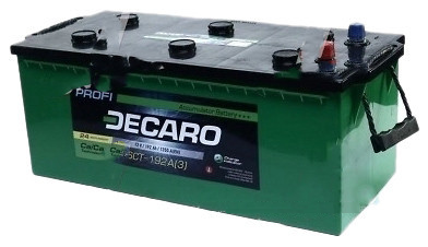 Акумулятор 192Ah-12v DECARO PROFI (513х223х217), L,EN1350